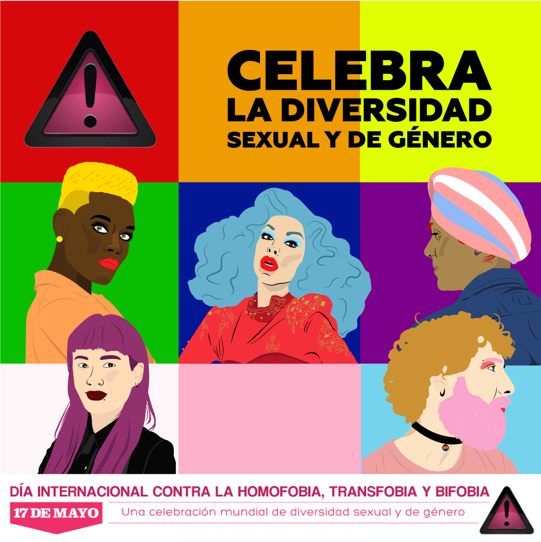 Hoy celebramos la Diversidad Sexual y de Género #IDAHOTB #IDAHOBIT