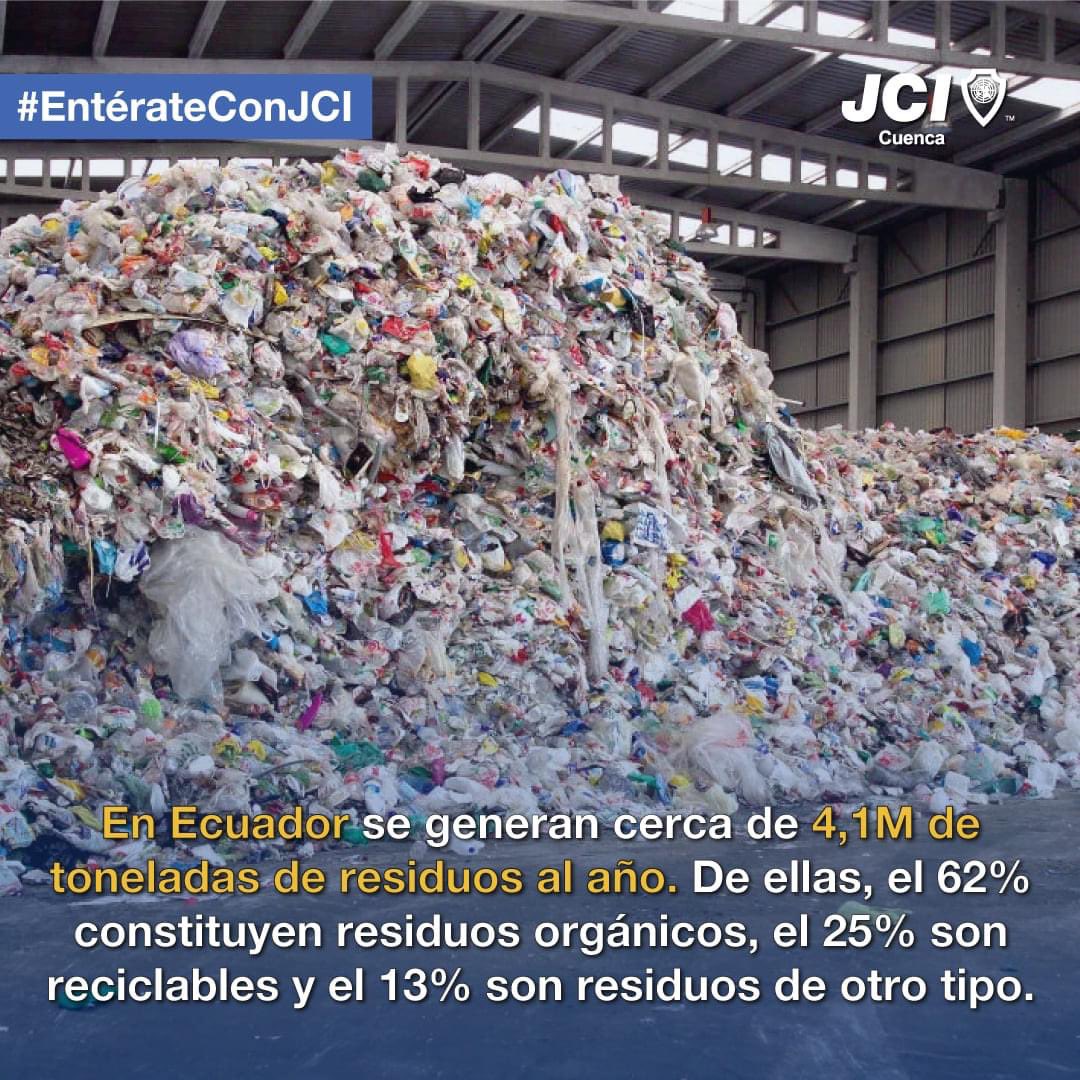 JCICuenca's tweet photo. #EntérateConJCI 

♻️ Día mundial del reciclaje
Como humanidad nos encontramos en un momento crucial en el que debemos cuestionarnos y cambiar nuestros hábitos de consumo diario para aportar a la conservación del planeta.

#JCIxCUE 

@JCIEcuador https://t.co/R4jnlg5dMy
