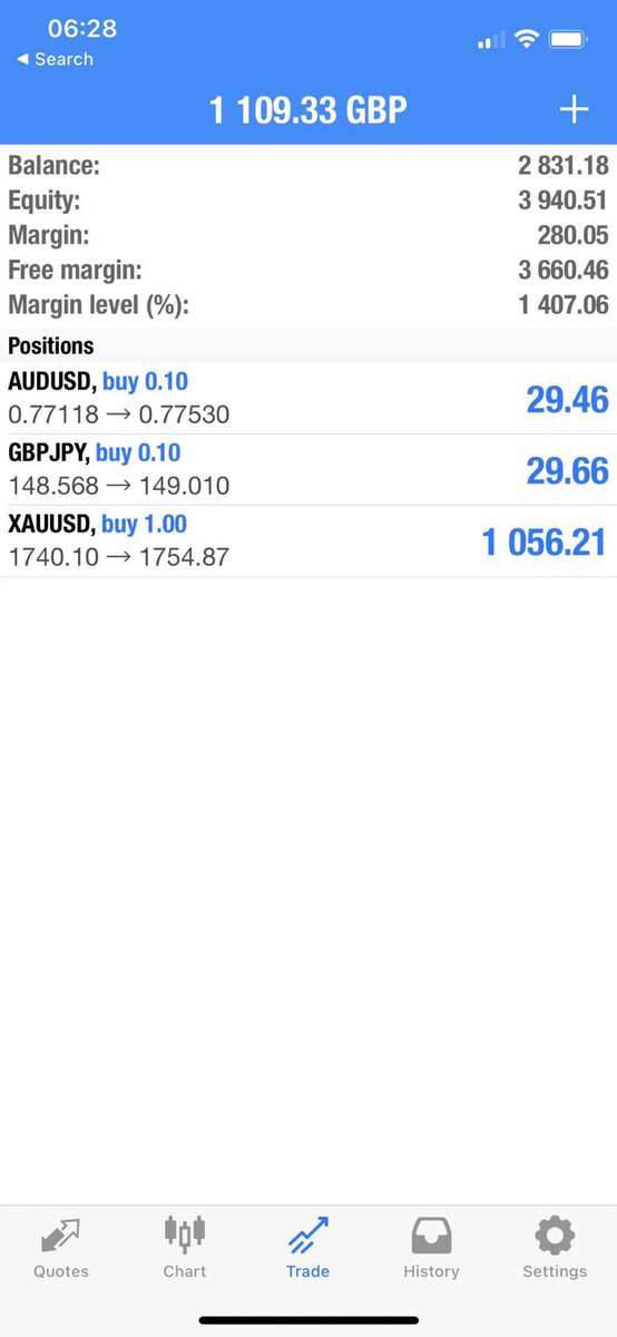 TOPENDFXSIGNALS's tweet image. Trading forex is not easy thats why we’re here to help? 

Any questions please ask

We are also selling signals for £40 a month! 

#forex #trading #forextrading #pips #wins #stoploss #takeprofit #profits #strategy #RealAccount