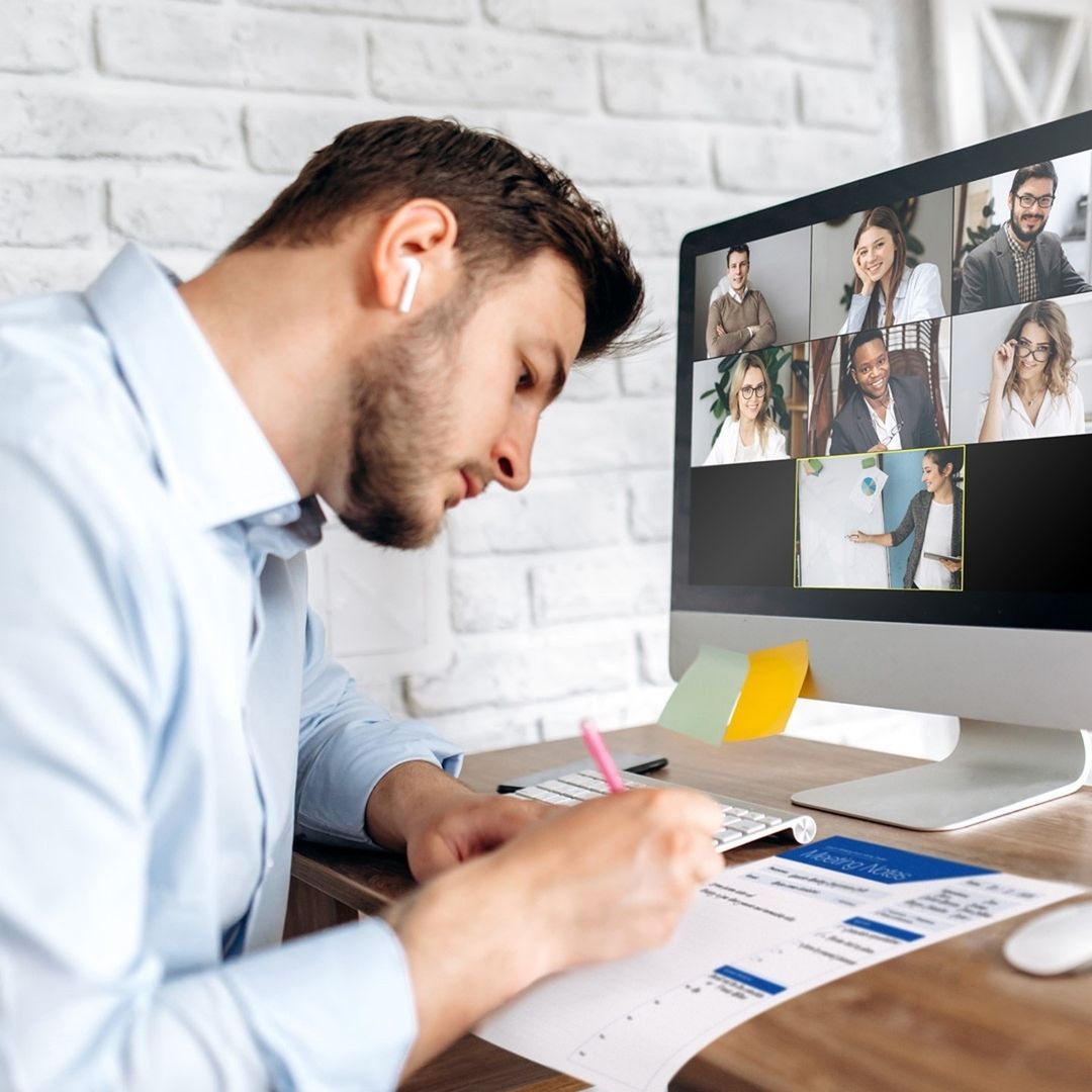 EpsonAmerica's tweet image. We all need a little help to keep those online meetings straight!

#wfhtips #videoconferencing