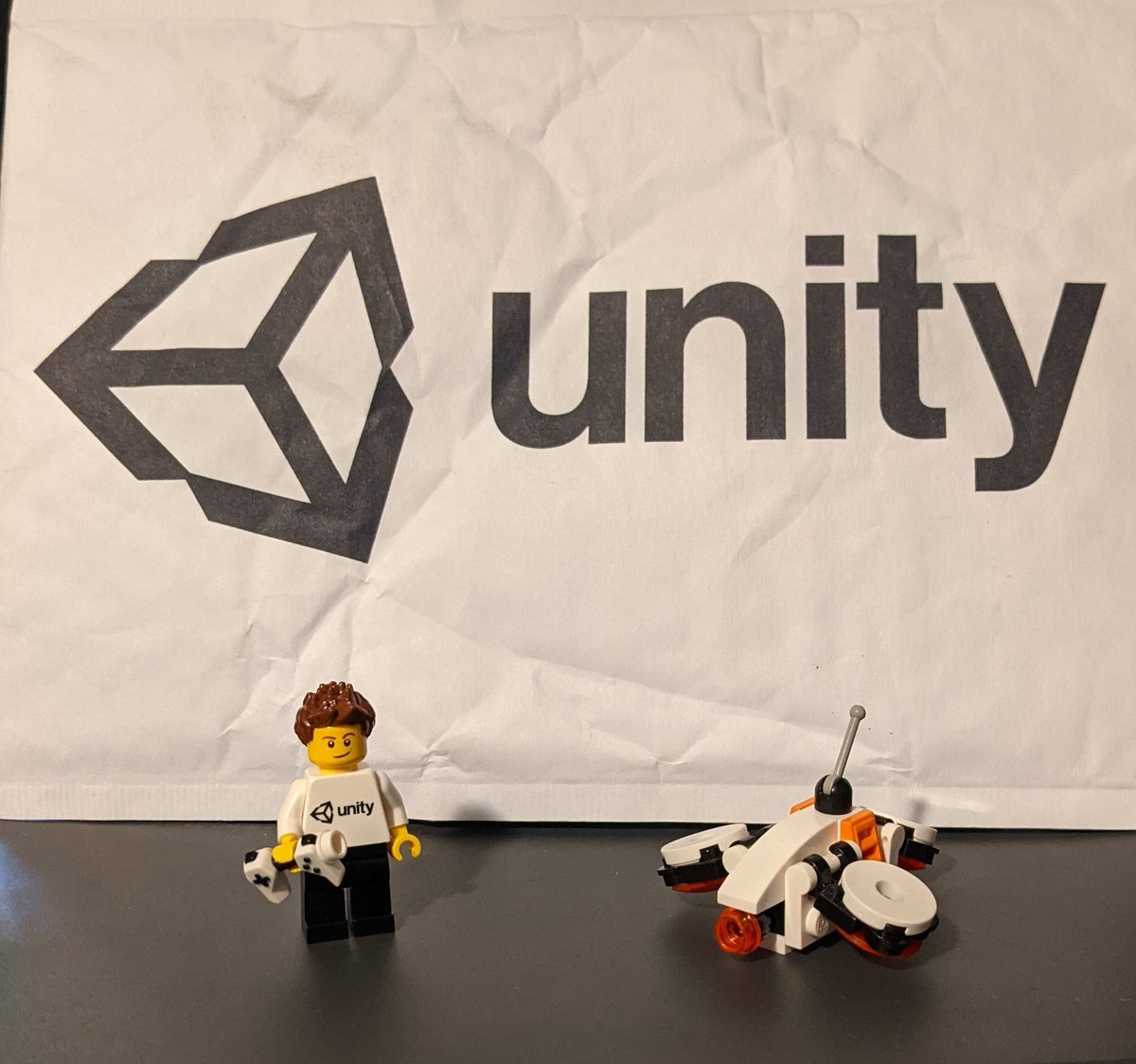 Nathan_Brower's tweet photo. @atholm @unity3d
The drone has a buddy now ๐
#LEGOxUnity https://t.co/tTw8mxmnSK