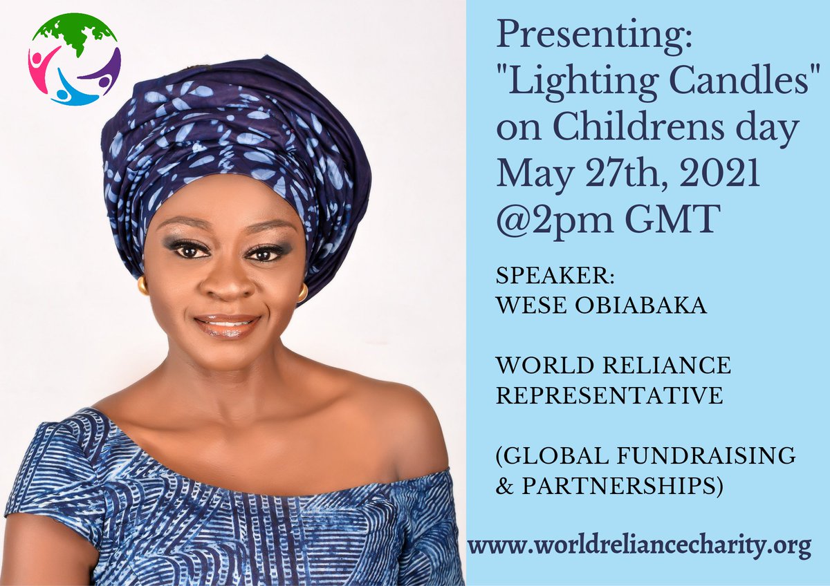 WorldReliance's tweet photo. Register with the link below to attend this first of it's kind global partners event.

https://t.co/WQfwU3oUj8

#childrensday
#africanchangemakers
#GlobalGoals 
#Globalmedia 
#SustainableDevelopment https://t.co/dS4ihxCwLv