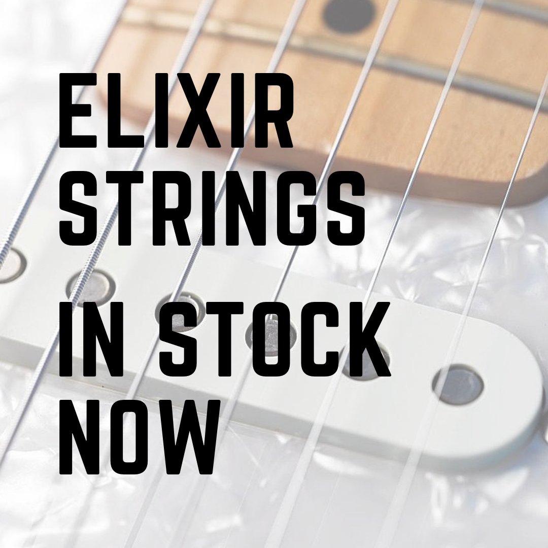 AEGuitars's tweet photo. Elixir is known for producing some of the best guitar strings available. We're pleased to announce we've just refreshed our stock with Elixir strings in a wide variety of gauges. Check out the "strings" section of our website to see what we have available!
#elixir #elixirstrings https://t.co/PdHbvQqm1T