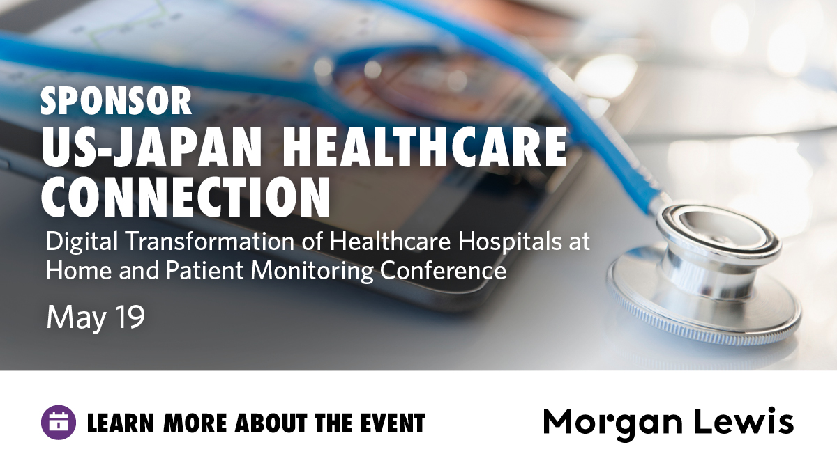 We're pleased to sponsor the US-Japan Connection Digital Transformation of Healthcare Hospitals at Home and Patient Monitoring conference on May 19. bit.ly/3ytIA4q
#digitalhealthcare #hospitalsathome