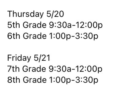 LittonPTSO (@littonptso) on Twitter photo #ILMS Parents!
One more thing before we head into summer...
We need vols for an End-of-Year celebration (in-person students). email Dan (e4114@hotmail.com) to help run games, pass out water/snacks! Time options listed below. Thank you all for supports each other & faculty! #ILMS Parents!
One more thing before we head into summer...
We need vols for an End-of-Year celebration (in-person students). email Dan (e4114@hotmail.com) to help run games, pass out water/snacks! Time options listed below. Thank you all for supports each other & faculty!
