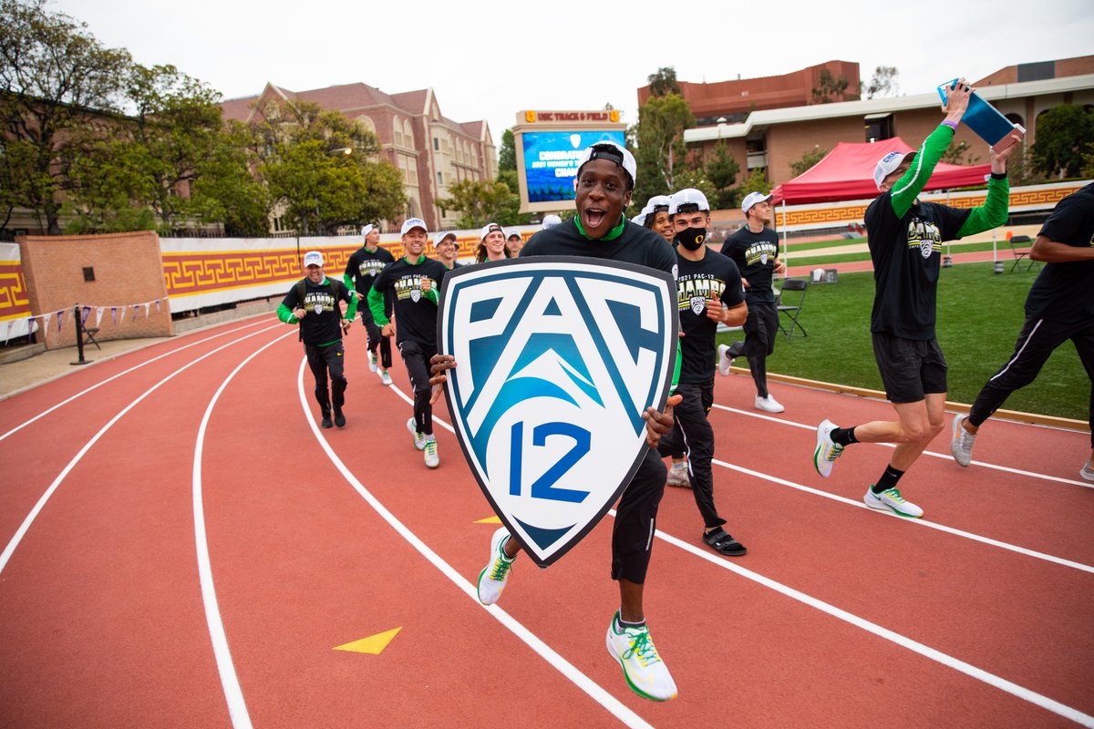 OregonTF's tweet photo. 🚨 TRACK ON TV 🚨

Replay of #Pac12TF day three will air at 6 p.m. on @Pac12Network 

#GoDucks https://t.co/zUy0M6RAbs