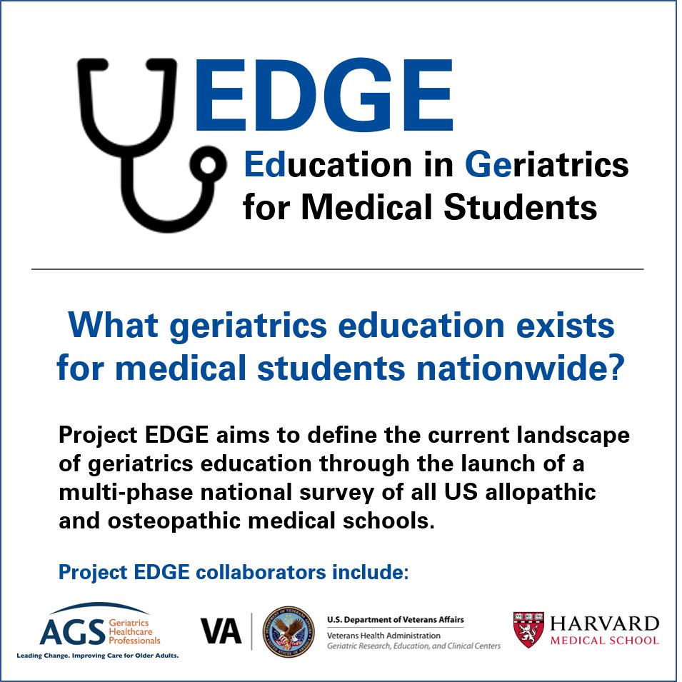 Still glowing from all the great sessions at #AGS2021 #thisisgeriatrics and so grateful for the support for Project EDGE <a href="/GeriProjectEDGE/">Project EDGE</a>, defining current geriatrics education for medical students across the US #MedEd #GRECC <a href="/VABostonHC/">VA Boston HC</a> <a href="/VABedfordHCS/">VA Bedford Healthcare System 🩺</a>