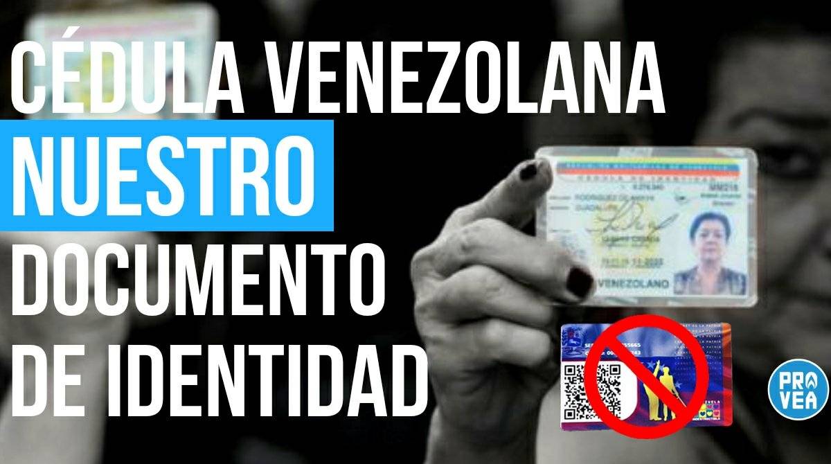 Continúan denuncias de negación de vacunas por no tener el carnet de la patria

Esto es ilegal y abusivo. La cédula es el único documento de identidad que debe ser usado para la vacunación

Necesitamos una vacunación sin discriminación por el derecho a la vida #VacunasYaParaTodos