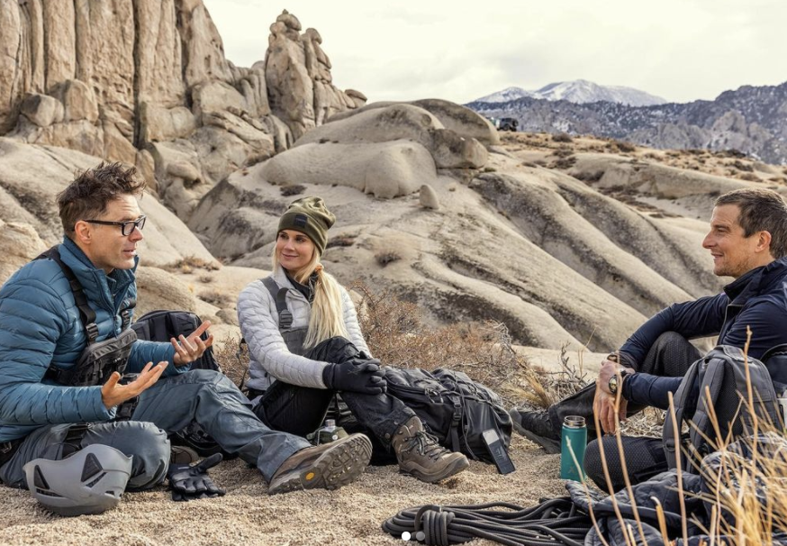 bobbybonesshow's tweet photo. Here we go! @bobbybones &amp; his fiancé Caitlin's first ever TV appearance is happening now on @RunningWildwBG! Who is watching with us!? #RunningWild https://t.co/0ReE86otKP