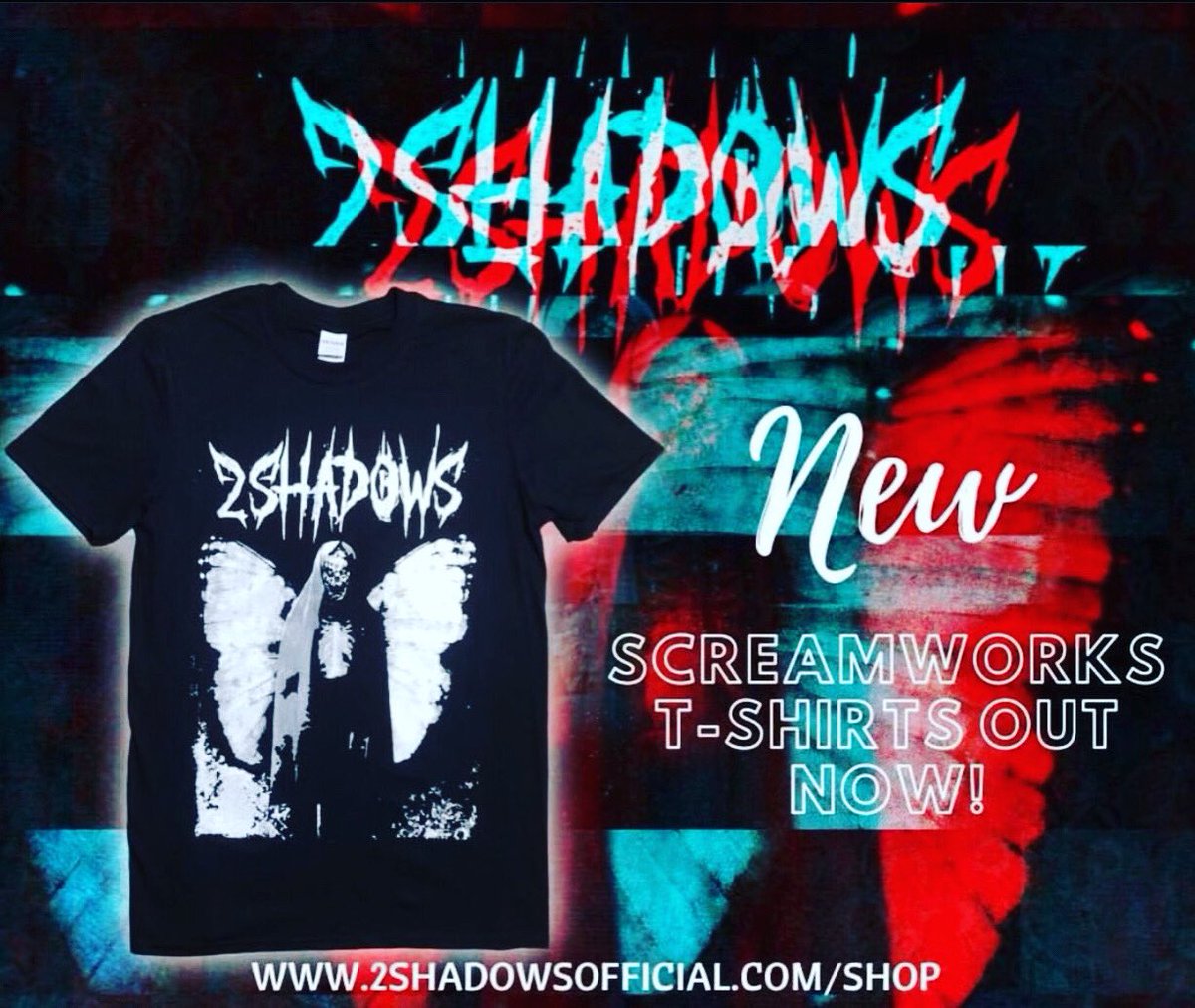 rockshoprecords's tweet image. Head on over to @2Shadowsband and pick up one of these sick NEW T-Shirts!! 
2shadowsofficial.com/shop
.
.
.
#2shadows #2s #merch #metal