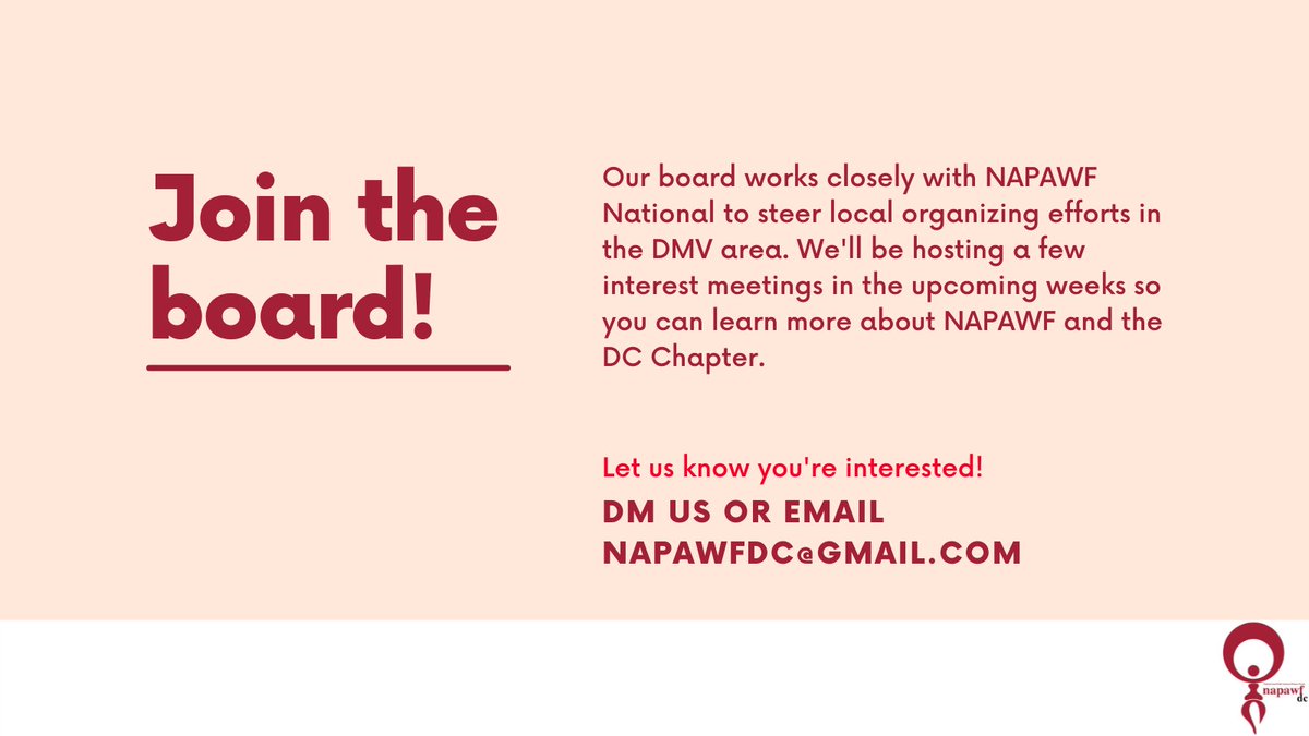 NAPAWF DC tweet media