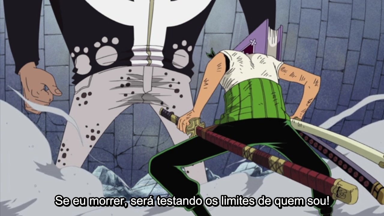 no context(o) one piece on X: A determinação de Roronoa Zoro