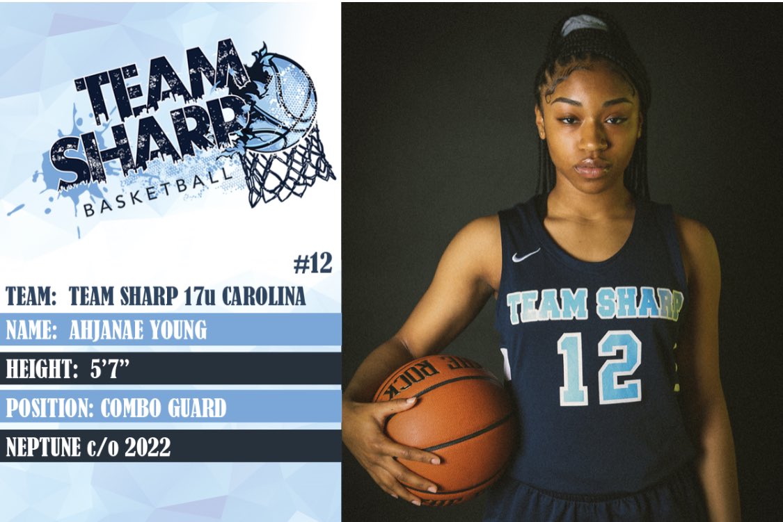 Introducing.....Team Sharp’s 17u Ahjanae Young <a href="/AhjanaeY/">Ahjanae Young</a> <a href="/NYGHoops/">NYGHoops</a> <a href="/Coacheschoice1/">Tom Sclafani</a> <a href="/NJLadiesHoops/">NJ Ladies Hoops</a> <a href="/LAURABRUEN/">Laura Bruen</a>