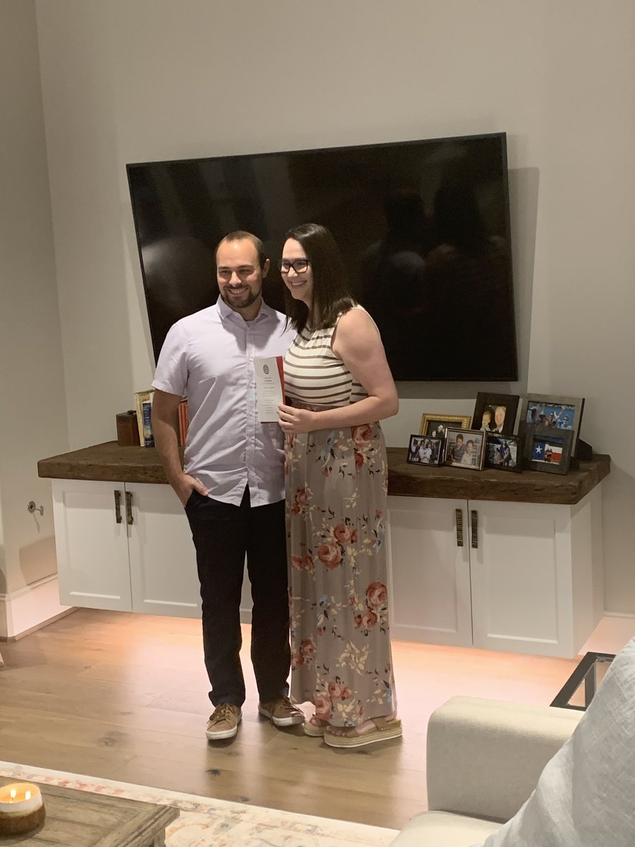 Tonight <a href="/HISDAthletics/">Houston ISD Athletics & UIL Academics</a> AD #AndreWalker surprised 
former <a href="/BellaireSoftba2/">Bellaire Softball</a> &amp; @CowgirlSB KatEspinosa  with news she will be inducted into the inaugural HISD Athletics Hall of Honor. Aug. 14 at Delmar Field House
More announcements this week 
<a href="/Texan_Live/">Dave Campbell’s Texan Live - Texanlive.com</a> <a href="/vypehouston/">VYPE Houston</a> <a href="/ToddFreed57/">Todd Freed</a>