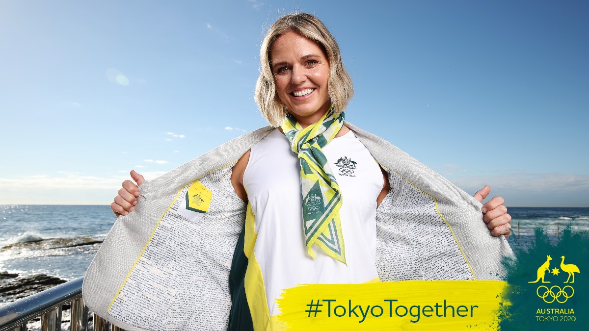 Nine athletes from Olympic medallists to Olympic debutants have unveiled the highly anticipated official Opening Ceremony uniforms for the Australian #Tokyo2020 Team at Sydney’s Wylie’s Baths 👉👉 fal.cn/OCUniform #TokyoTogether @Sportscraft @VolleyAustralia