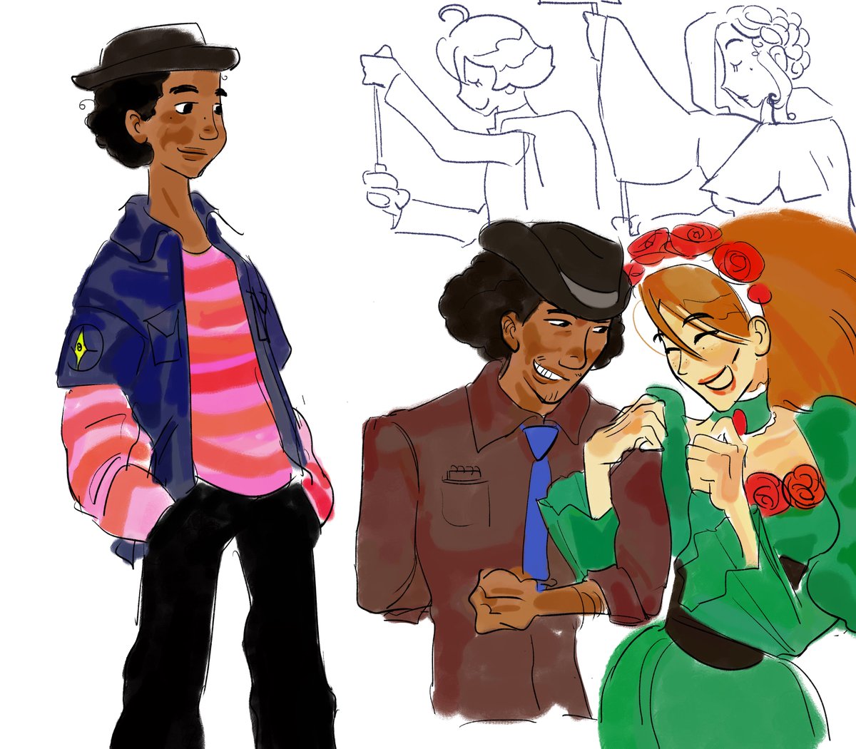 some more aai2 sketches because its making me a crazy person 