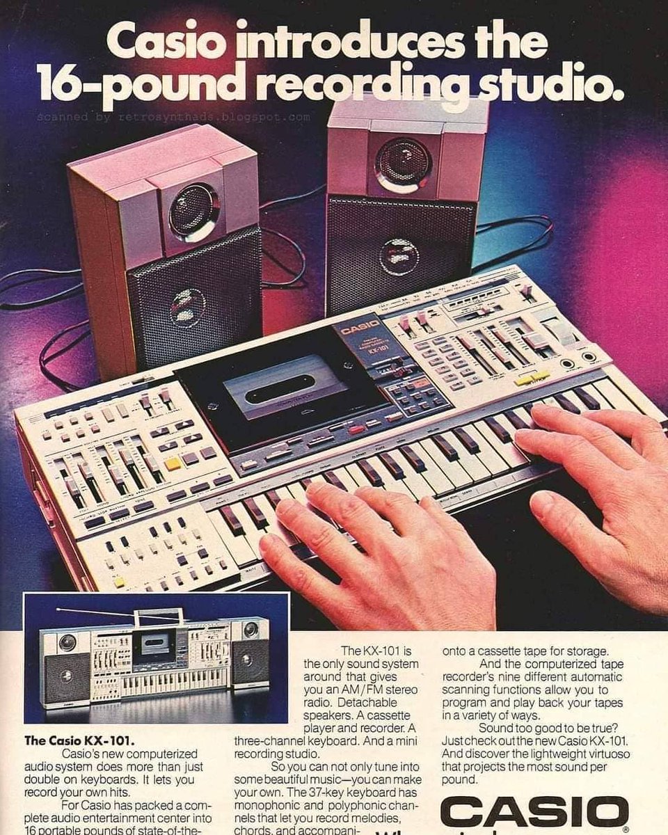FCKDSKOSAYS's tweet photo. Damn bro, it even gots an FM Radio? Casio - 1, Ableton - nothing.
.
.
.
.
.
.
.
.
fckdsko sounds like:

.

#electronicmusic #electronica #experimentalelectronicmusic #idm #experimentalmusic #housemusic #cinematicmusic…

📸 https://t.co/GQbpijKKBT via https://t.co/A91q3VDJY9 https://t.co/BBGaEpRXmV