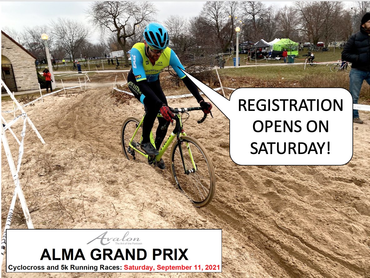 Registration opens on Saturday! bikereg.com/almagp