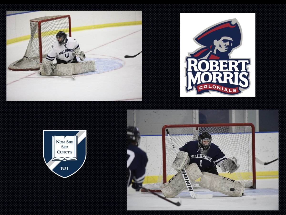 Commitment alert! 🚨🚨🚨 Carina Mancini ‘21 has committed to play NCAA D1 hockey at Robert Morris University! @RMUWHockey @millbrkmustangs #stangsincollege