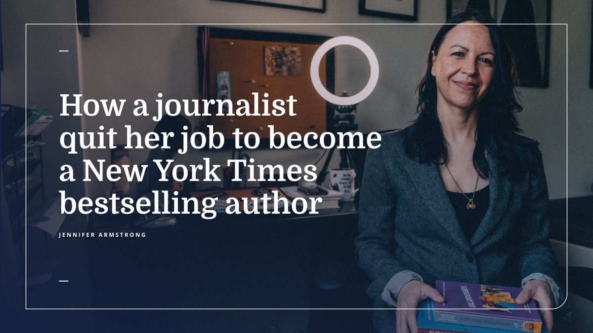 kit's tweet photo. How an Entertainment Weekly journalist turned her love of pop culture into a New York Times Bestseller. https://t.co/k9e5wYgWjt #CreatorStory #creatingbravely #createeveryday #IAmACreator https://t.co/8ZFHnfnEkq