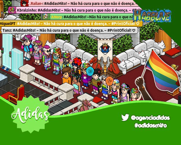 agenciadidas's tweet photo. 🏳️‍🌈~ A luta pela liberdade, inclusão e contra a discriminação, ódio e repressão deve ser diária! Lute mesmo que não faça parte da comunidade LGBT+!

🏳️‍🌈~ Pelo direito de viver, amar e resistir! Por mais igualdade, respeito e menos preconceito! #DiaInternacionalContraLGTBIfobia https://t.co/Mipee3FFsF
