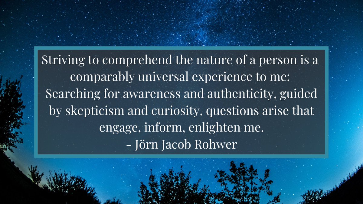 Jörn Jacob Rohwer in conversation with <a href="/SueRovens/">Sue Rovens</a>.
You can read their Q&amp;A here: ow.ly/OEid50EB8Jd