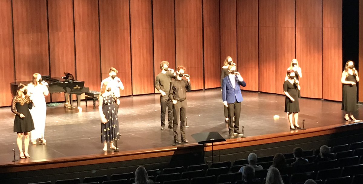 WestonkaHS's tweet photo. The quality of the @MWHSChoir tonight was amazing! Madd Jazz and all the choirs were unreal! Seniors were recognized - we will miss you. #mwhspride https://t.co/o66kEoB7cA