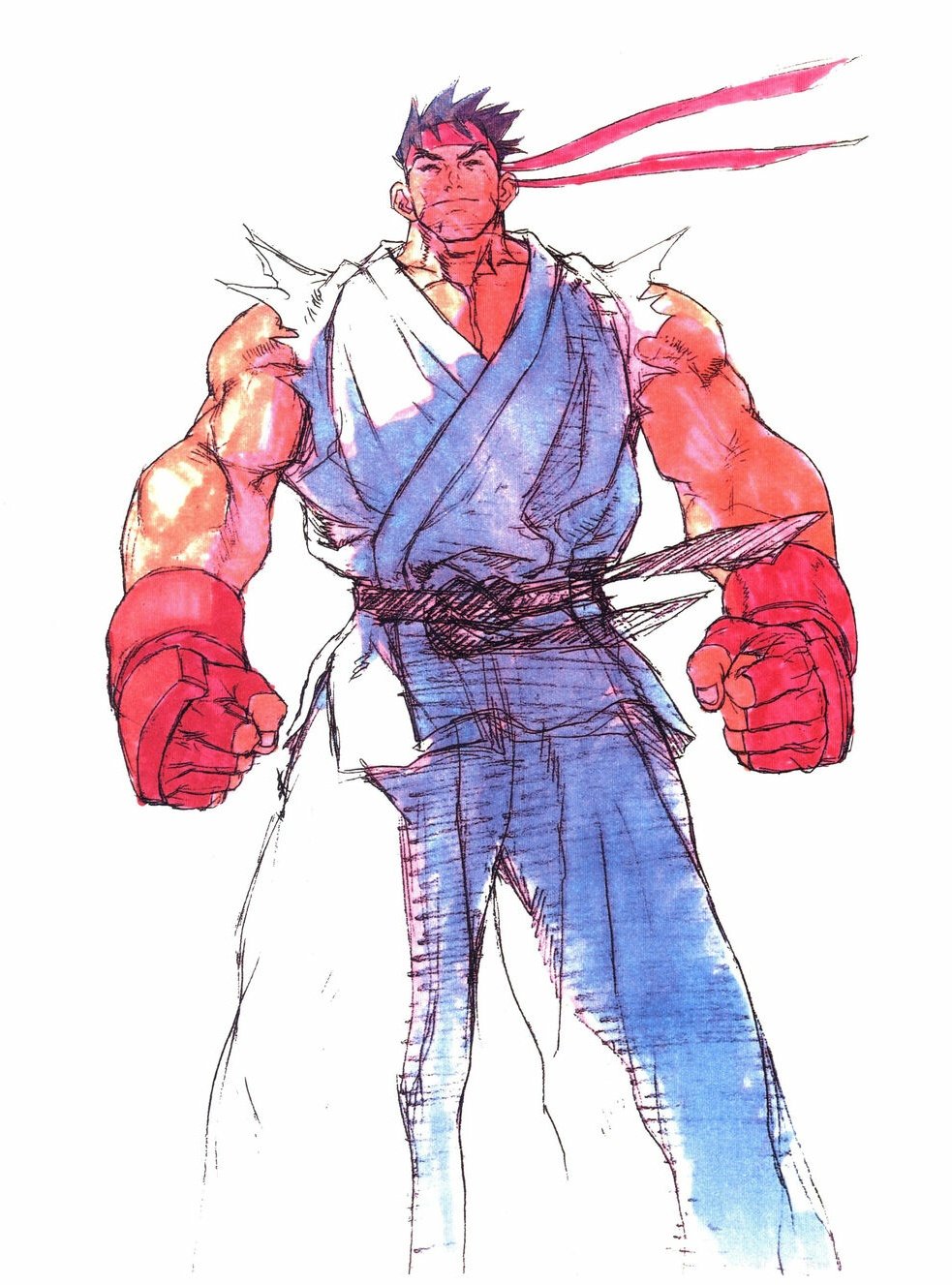 NBA Jam (the book) on X: 1997 character promo art from Marvel Super Heroes  vs. Street Fighter by Capcom.  / X