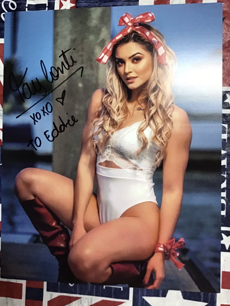 n2thevoid67's tweet photo. My @TayConti_ autographed photos arrived today!! 😍 #TayConti https://t.co/Srke9Z5Ful