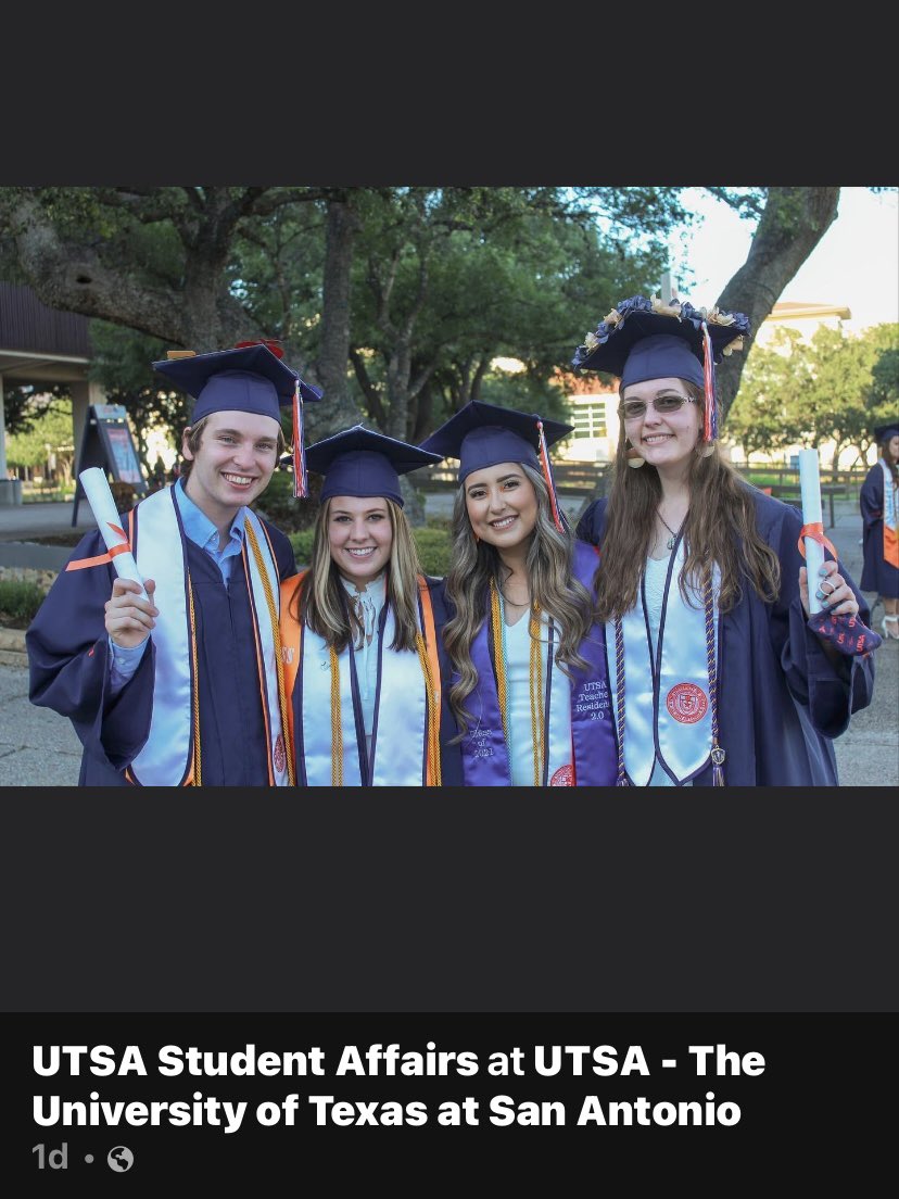 Beesreader's tweet image. Super proud of this kiddo of mine!! UTSA/NISD Co-Hort  graduates! ❤️🎉👏🏻 @Beesreader @NISD