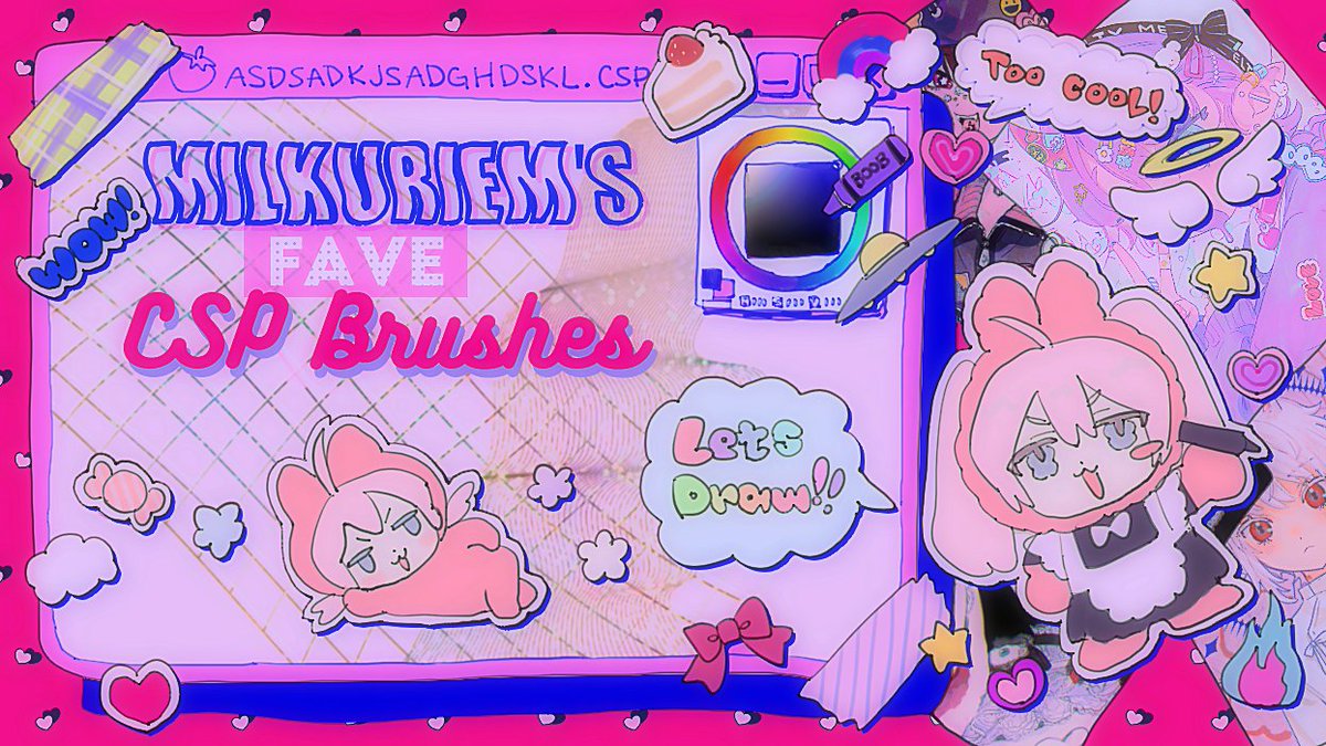 manga studio 5 brush settings