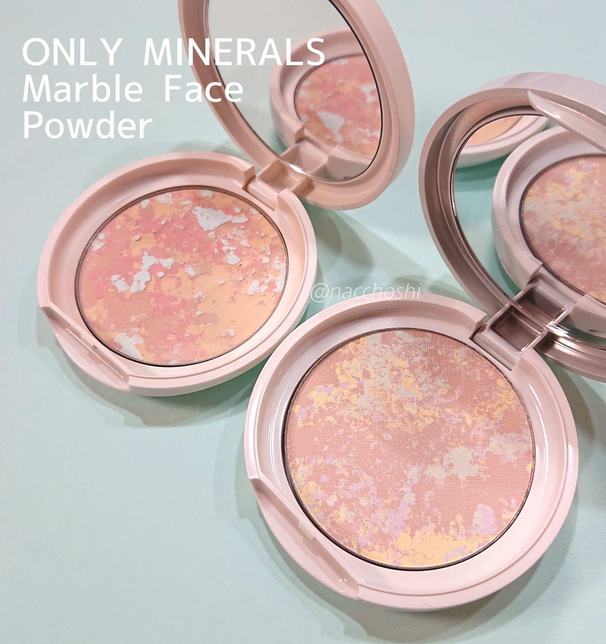 【NARS】フェイスパウダー　マーブル \u201cこな\u201dなのに、こんなにも。4色マーブルパウダーを新発売