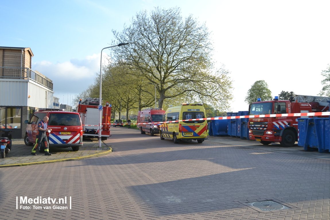 Melding hulpdiensten Admiraal Banckertweg Leiden