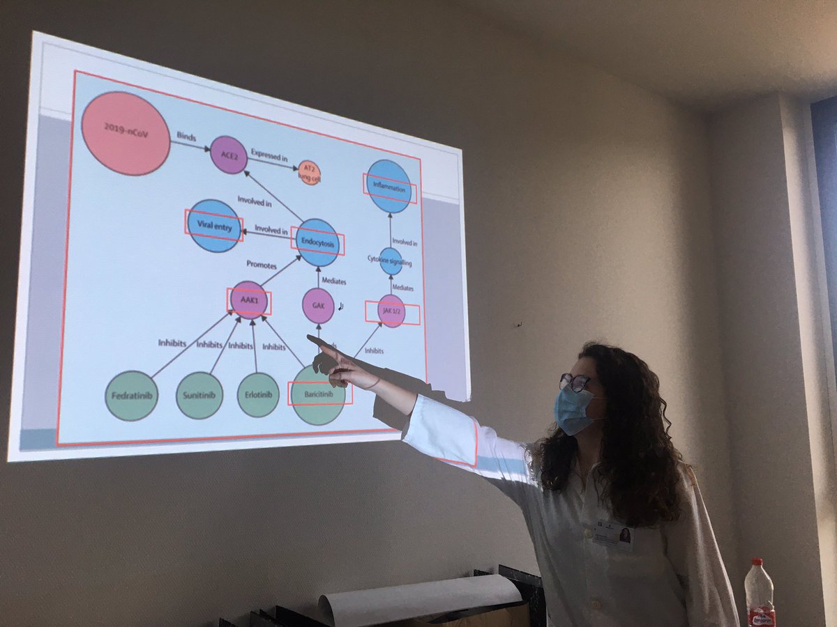 Termina sus prácticas en el Servicio de Farmacia del Hospital de Almansa <a href="/97Maricruz/">Maricruz Herreros</a> con una interesante sesión: inhibidores JAK <a href="/albacetesanidad/">Albacete Sanidad</a> <a href="/FarmaciaAB_UCLM/">Farmacia-ALB-UCLM.bsky.social</a> <a href="/uclm_es/">Universidad de Castilla-La Mancha</a>