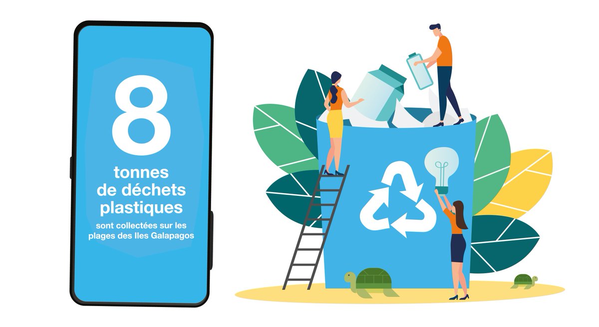 #Environnement 🌎 | Initié par <a href="/galapagossip/">Galapagos Conservation Trust</a>, des chercheurs ont développés un outil numérique, grâce à l'#IA, pour lutter contre la pollution des déchets plastiques des océans capable de prédire où et quand ils s'échoueront. Pour en savoir plus ➡️ bit.ly/2QYvICa