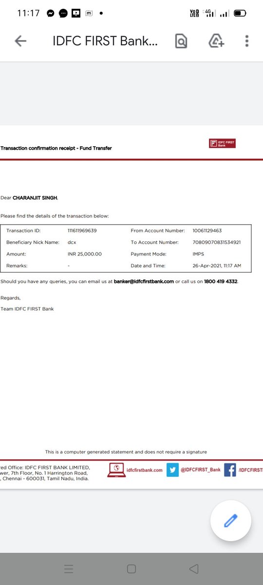 jindalpuneet's tweet photo. @CoinDCX Please return my money. @smtgpt @nrjkhandelwal @coindcx
#BanCoinDCX https://t.co/vsT2MQFtQD