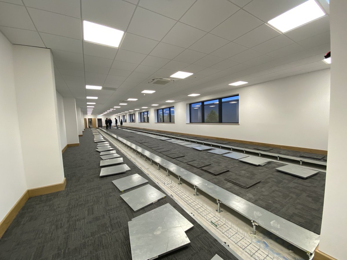 It’s hard to convey the scale of ⁦<a href="/octopus_energy/">Octopus Energy</a>⁩’s new R&amp;D and training centre for decarbonised heating, but this will be the admin office