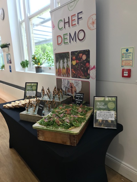 Asparagus Tasting@St Margaret's, Grilled Asparagus, Asparagus, Parma Ham &amp; Parmesan Cheese Salad, Asparagus Twists, Asparagus with Goats Cheese Tart, 😋😋
