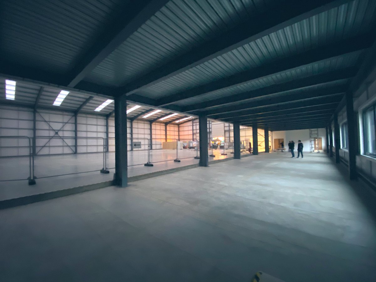 And this will be the main R&amp;D and training area - 22,000 cubic meters. Dedicated to our work to decarbonise heating. This huge challenge needs huge investment but grasping the opportunity will create tens of thousands of jobs, cut carbon and reduce costs. Kudos <a href="/john_oes/">John</a>