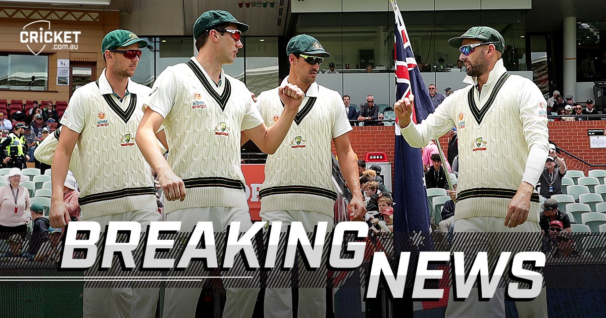 cricketcomau's tweet photo. JUST IN: Pat Cummins, Josh Hazlewood, Mitch Starc and Nathan Lyon have issued a joint statement following recent reports regarding the 2018 Newlands scandal.

Read here: https://t.co/AQMPtHDjiL https://t.co/jxwjoEbECo
