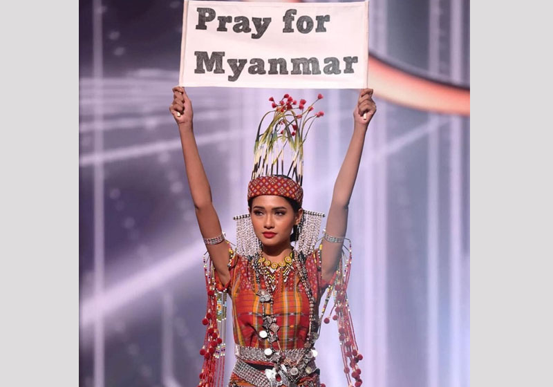 Myanmar’s Miss Universe contestant urges world to speak out against military junta | Mizzima #Myanmar News and Insight bit.ly/3eTKjIg