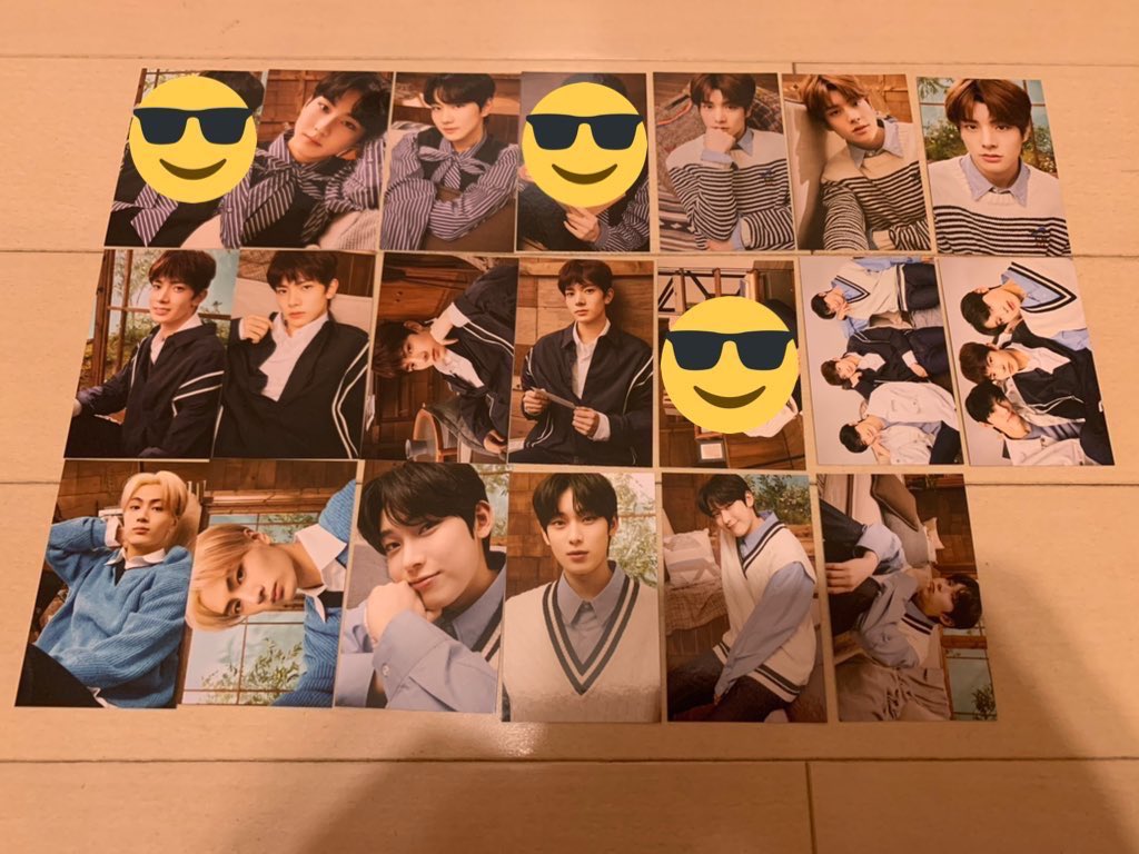 ini_mini_macha's tweet photo. ENHYPEN ペンミ　交換

譲：画像1枚目
ジョンウォン、ヒスン、ジェイ、ジェイク、ソンフン、ソヌ
求：ユニット（2枚目)

郵送、同日発送、スリーブ、硬質ケース、防水対策 対応可

お気軽にリプまたはDMお願いします🙇‍♀️

#ENHYPEN交換 #ENHYPENトレカ交換 #ENHYPENトレカ https://t.co/AEKb2oA7vv