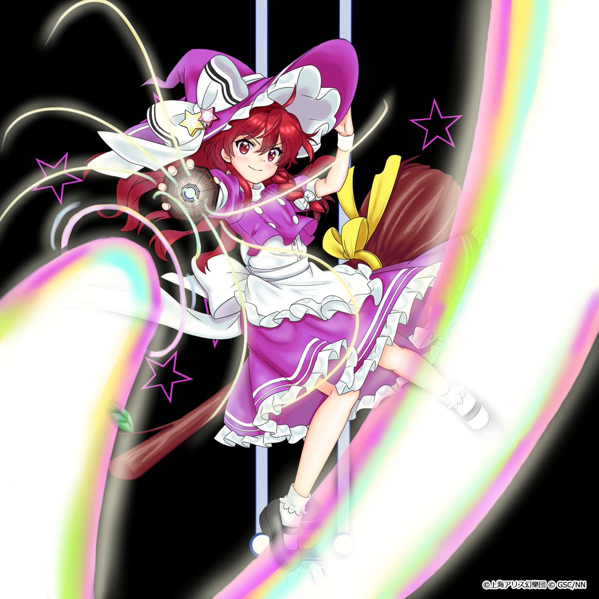 ルリム 第十六回塗りマス 霧雨魔理沙 魔梨沙 旧作東方 霧雨 魔梨沙