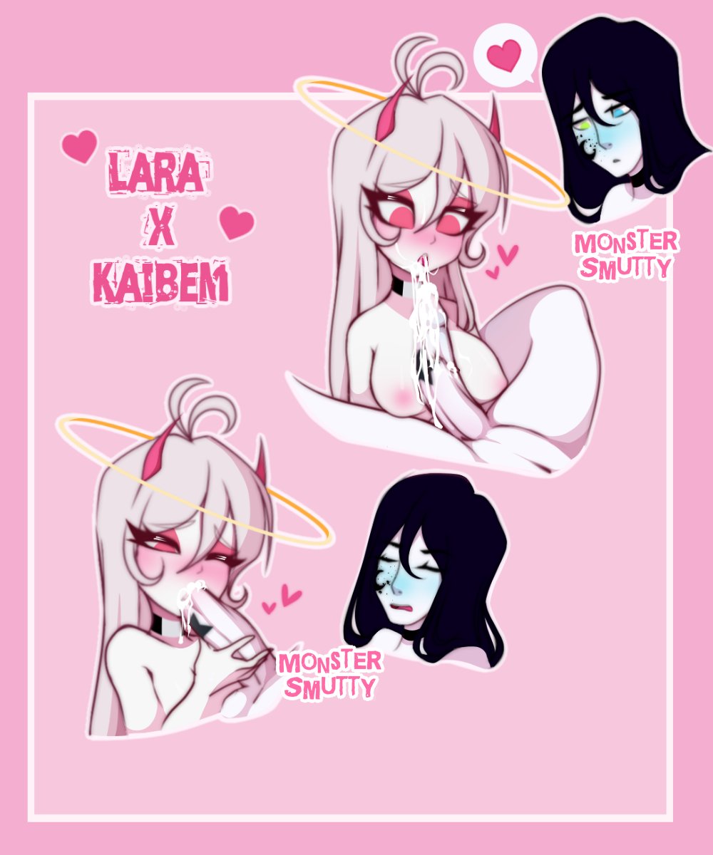 Monster_Smutty's tweet photo. This I had done a long time ago, I thought I had lost it.
Lara lykens (OC) and Kaibem Moon (OC of @moon_reimar2004). 💕✨
○
○
#ocs #originalcharacters #ocart #digitalart #myart #myartstyle #nsfw #love https://t.co/Pl1MTNqmj6