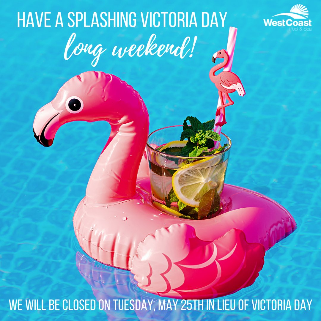 The long weekend is nearly here! Our South Surrey retail store will be closed on Tuesday May 25th in lieu of Victoria Day. Have a great long weekend!