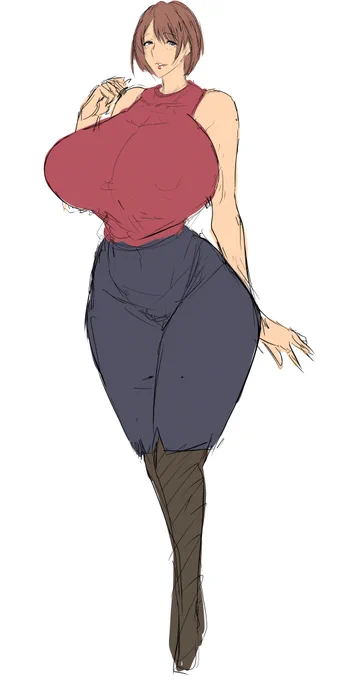 今描いてる絵終わったらこの人描こうかなぁ。 