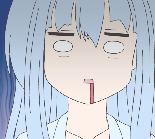 お絵描き講座を見る前の私と見た後の私 