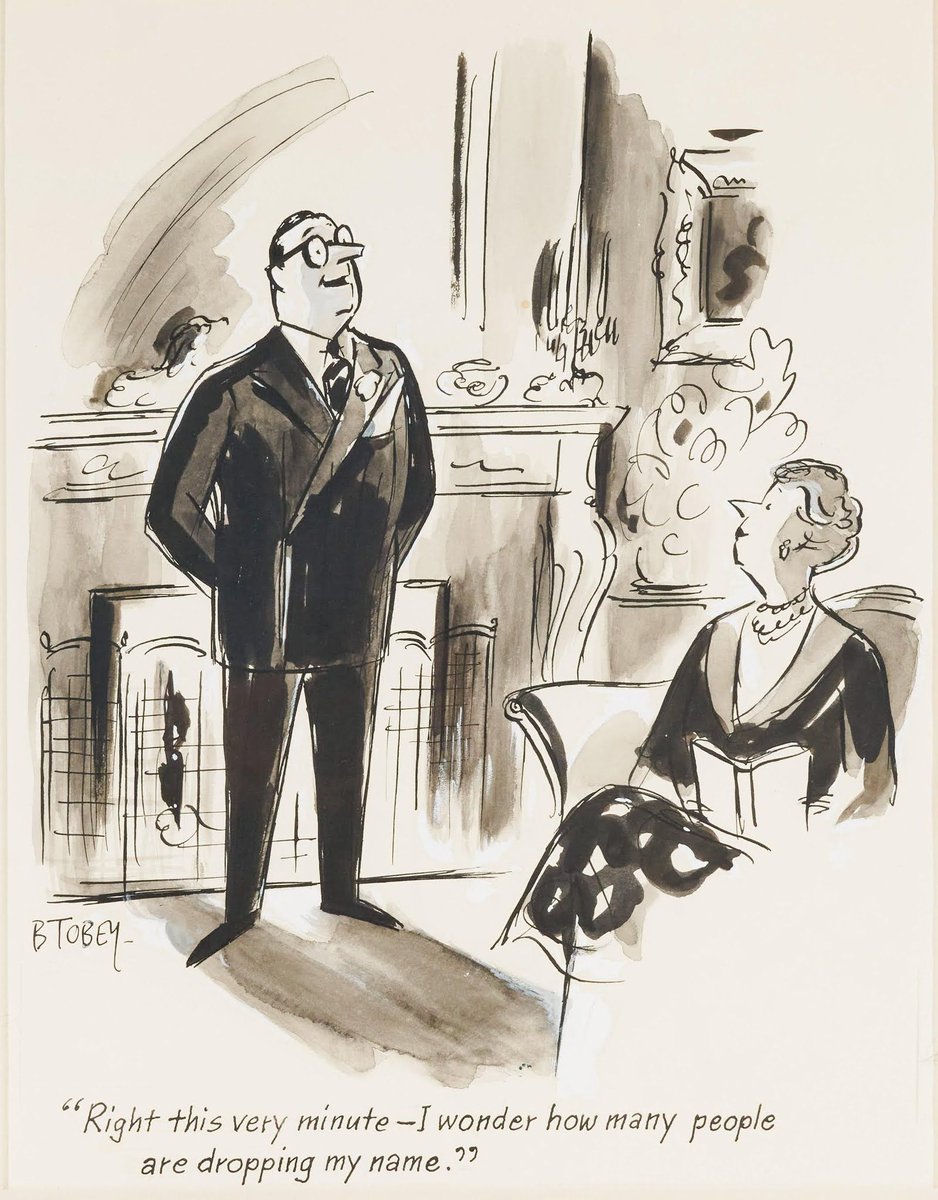 Barney Tobey:  Much Talked About? buff.ly/3uWbvM5 #TheNewYorker #BarneyTobey