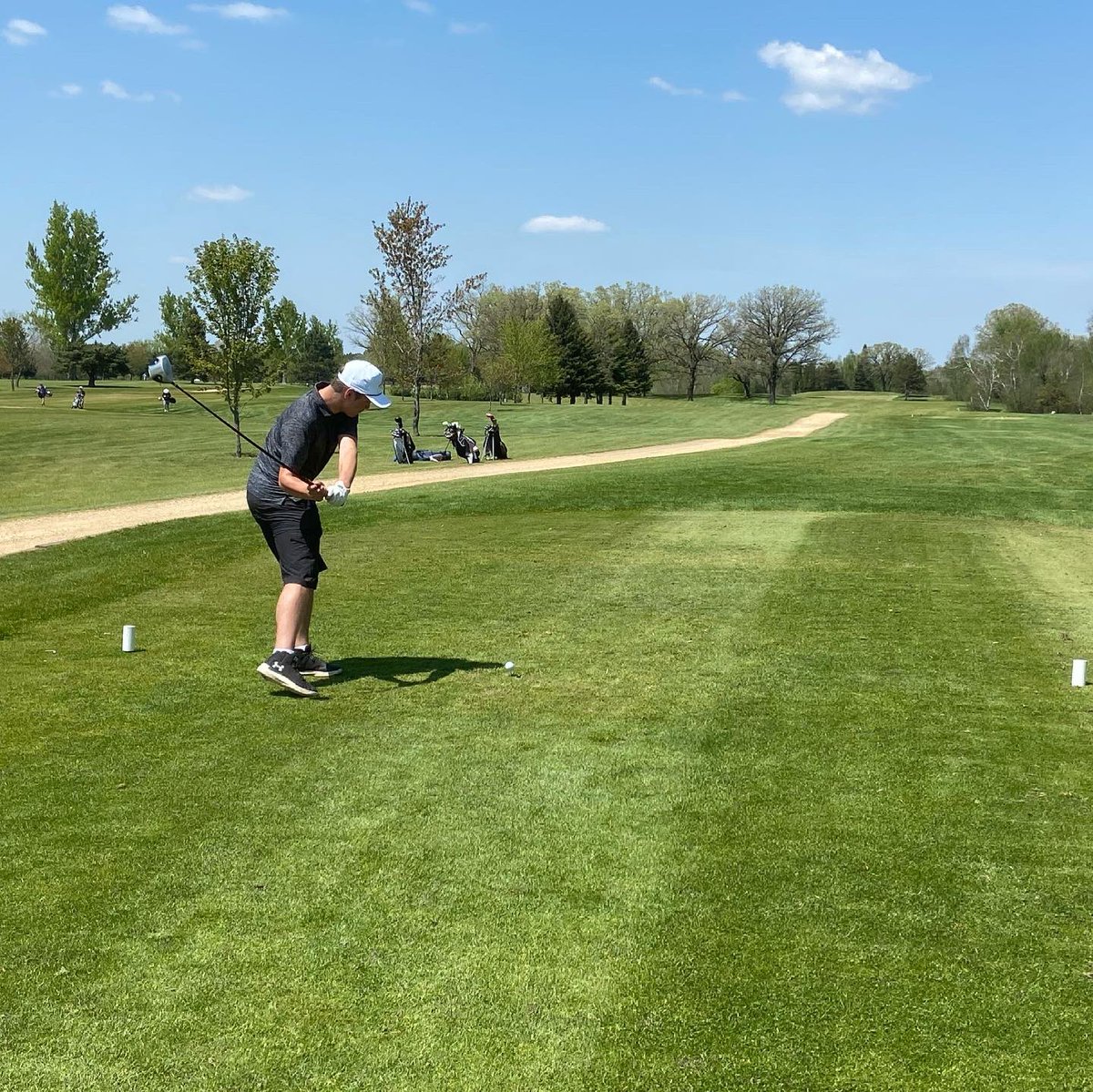 bwhawksgolf's tweet photo. Freshman Landon Eggen leads the BW squad again! He fired a 42 to finish just outside the top 10 in today’s 40 player field at Krooked Kreek Golf Course.

See full team and player results here:
https://t.co/MB5zgt6khm https://t.co/CNdNofFlCq