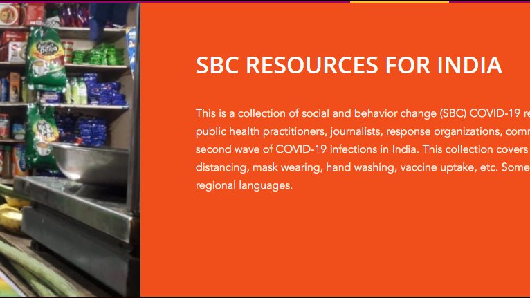 TheCompassforSBC (@compassforsbc) on Twitter photo ✔️Check out the
COVID-19 Communication Network's Special Page
***SBC Resources for India***
covid19communicationnetwork.org/sbc-resources-…
<a href="/Breakthrough_AR/">Breakthrough ACTION</a> ✔️Check out the
COVID-19 Communication Network's Special Page
***SBC Resources for India***
covid19communicationnetwork.org/sbc-resources-…
<a href="/Breakthrough_AR/">Breakthrough ACTION</a>